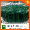 euro style green color pvc coated holland wire mesh fence